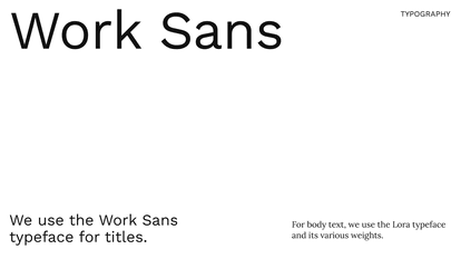 Visual and typographic elements designed by Erod for Maison du Père, showcasing the brand’s coherence and clear visual language.